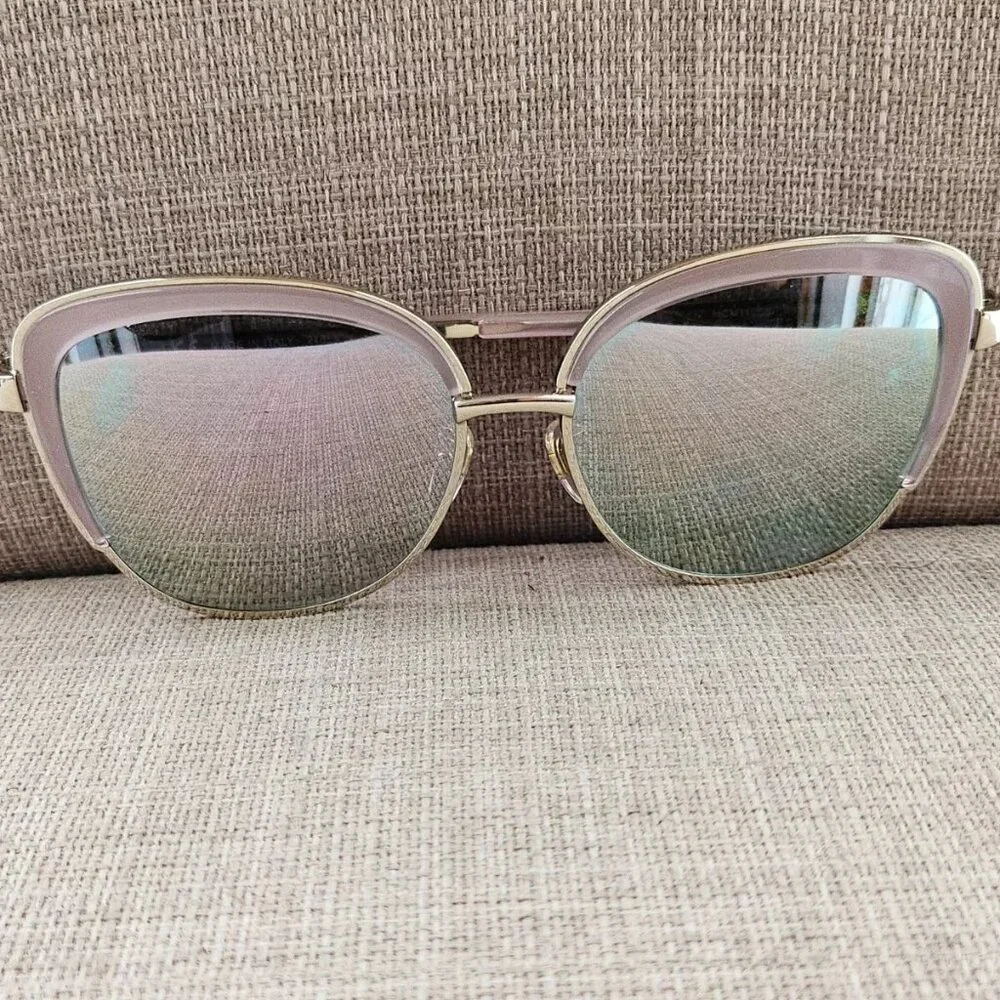 MCM Women Sunglasses Gold/Pink Tone MCM110SK 58[]16 140 Eyewear made in Italy - Picture 2 of 13